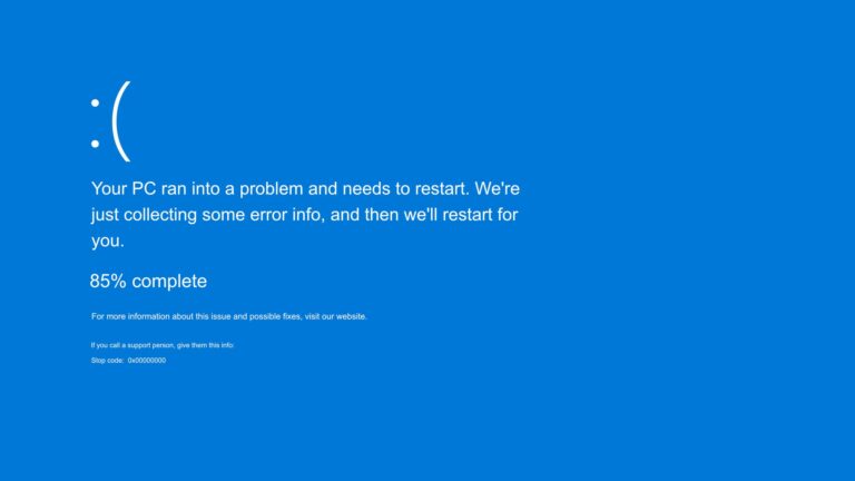 How to Fix Blue Screen of Death (BSOD)